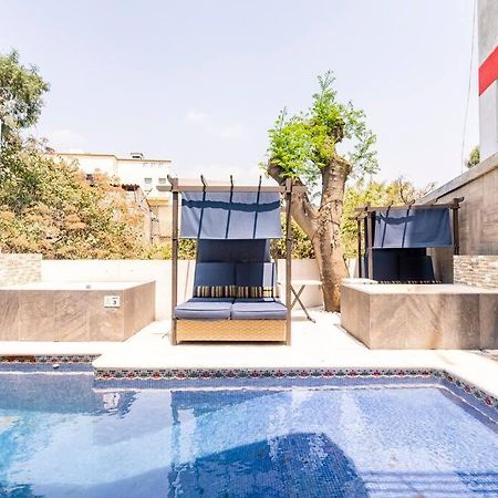 Loft Arte Y Diseno Alberca Climatizada, Amenidades Y Lujo, Terraza Privada Con Asador De Carbon, Cuernavaca Somos Los Unicos Que Te Ofrecemos Para Tu Uso Personal Y Exclusivo 2 Jacuzzis Con Agua Caliente Y Sistema De Hidromasaje Tipo Spa Εξωτερικό φωτογραφία
